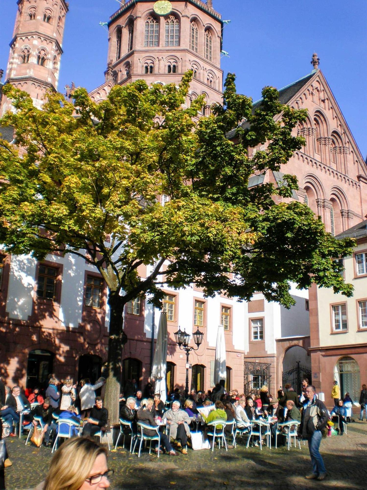 City-Dachapartment Mainz Buitenkant foto
